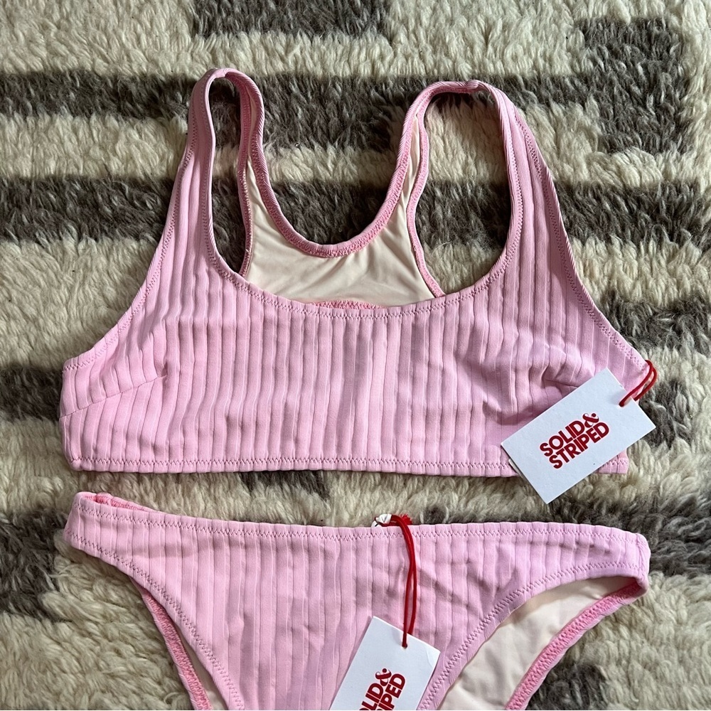 Solid & Striped Jayden Swim Bikini Bathing Suit Set Two Piece - Picture 5 of 7